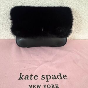 Kate Spade Faux Fur Pouch